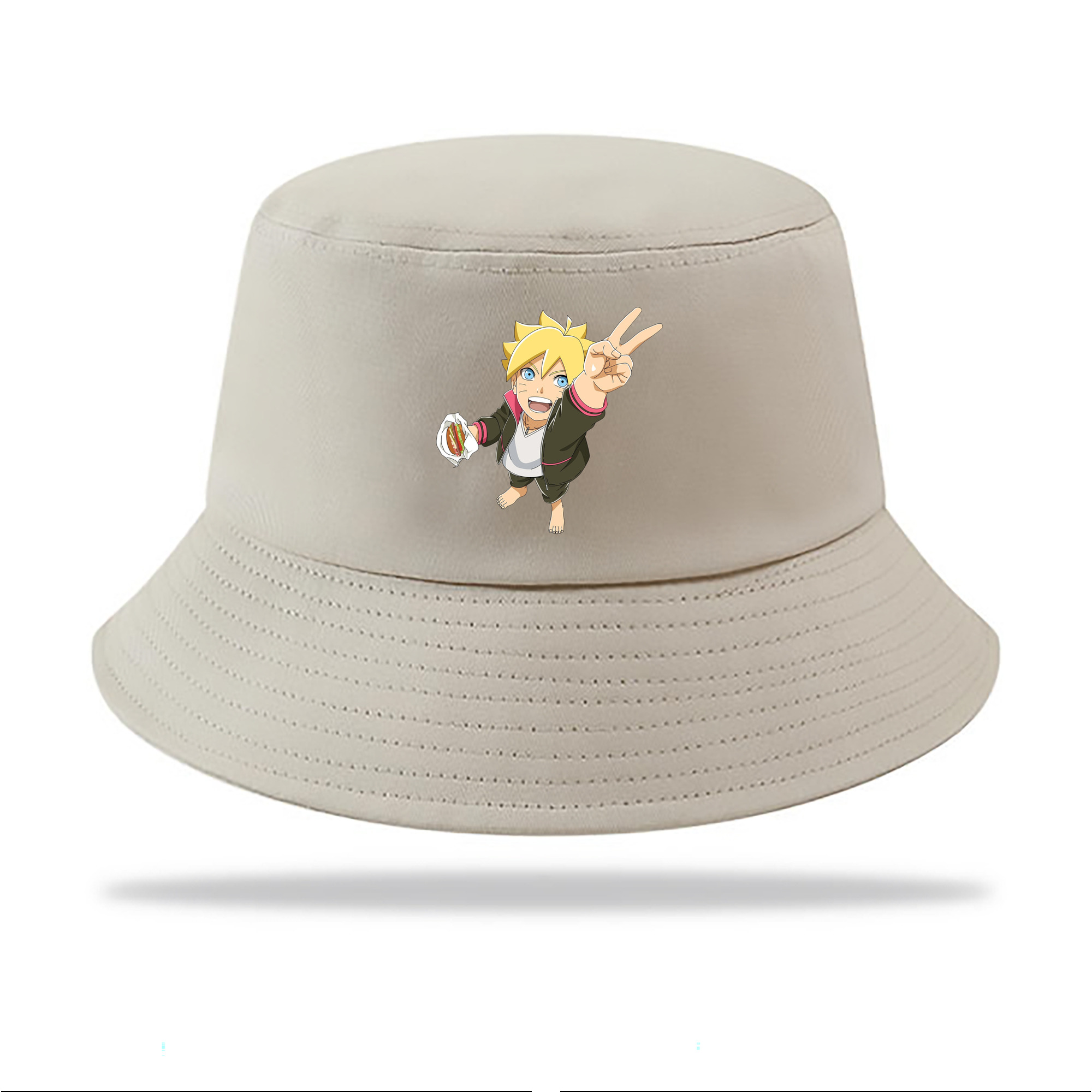（画像用） NARUTO -ナルト- うずまき ボルト Uzumaki Boruto アウトドア日除けバケットハット